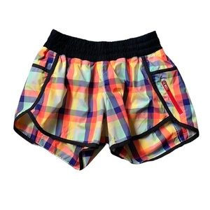 Lululemon Speed Short - Seawheeze 2013 Entry Short Plaid Check/Black